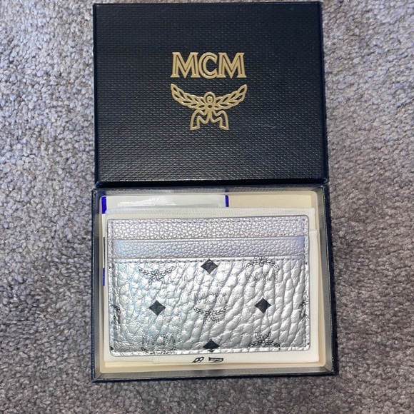 Mcm cardholder silver - Picture 2 of 3